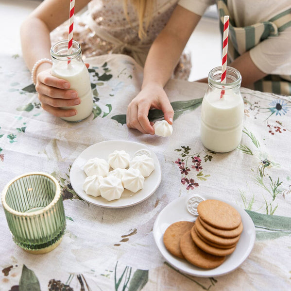 Tablecloth | Summer Peonies Linen