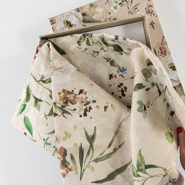 Tablecloth | Summer Peonies Linen