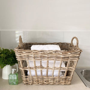 Ivory House LInen Basket