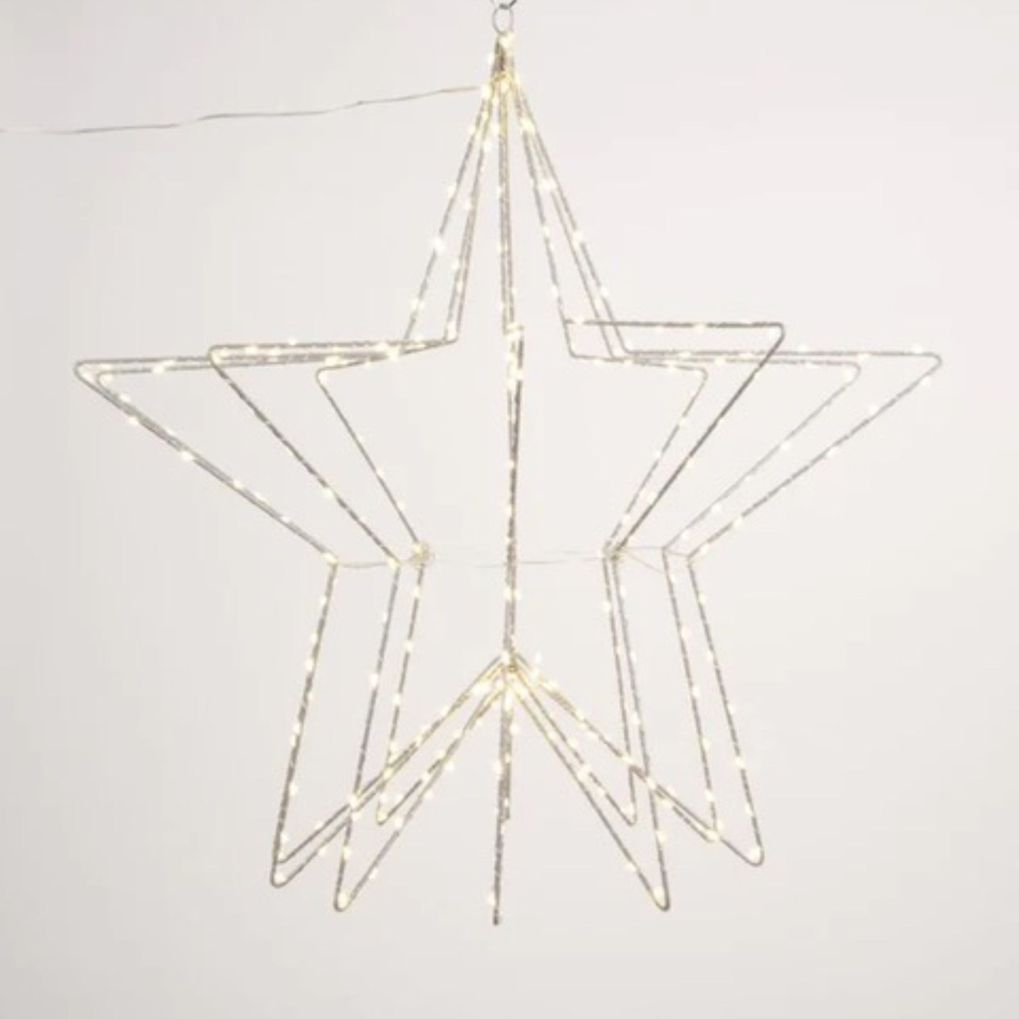 Capella LED 3D Star | Silver Small